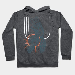 Religious angel hand drawn illustration Hoodie